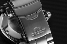 Orient Kamasu RA-AA0004E19A sport dive watch 200m silver green