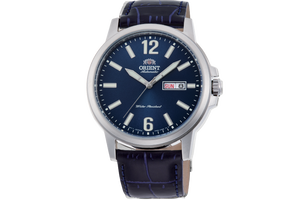 Orient Commuter RA-AA0C05L19A sport casual watch silver blue
