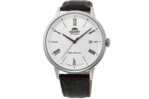 Orient RA-AC0J06S10B dress watch sapphire silver white