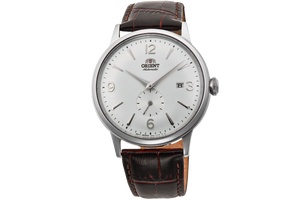 Orient Bambino Small Seconds RA-AP0002S10A classic watch silver white