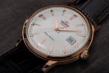Orient Bambino Version 1 FAC00002W0 classic watch rose gold white