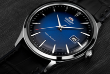 Orient Bambino Version 4 FAC08004D0 classic watch silver blue