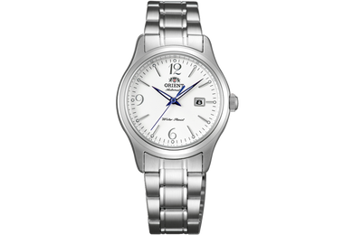 Orient FNR1Q005W0 classic ladies lady's watch silver white