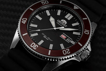 Orient Kanno RA-AA0011B19A sport dive watch 200m silver black red