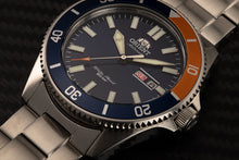 Orient Kanno RA-AA0913L19B sport dive watch 200m silver blue