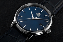 Orient Maestro RA-AC0E04L10A classic watch silver blue