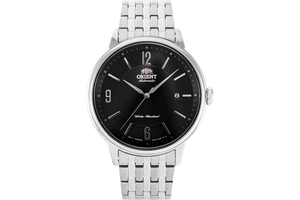 Orient RA-AC0J08B10B dress watch sapphire silver black