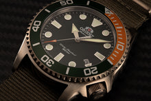 Orient RA-AC0K04E10B sport dive watch sapphire silver black