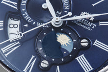 Orient Sun and Moon Version 3 RA-AK0011D10B classic watch sapphire silver blue