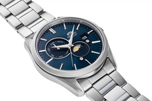 Orient Sun and Moon Version 5 RA-AK0308L10B classic watch sapphire silver blue
