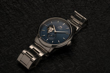 Orient RA-AR0101L10B modern watch small seconds silver blue