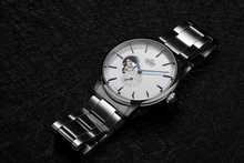 Orient RA-AR0102S10A modern watch small seconds silver white