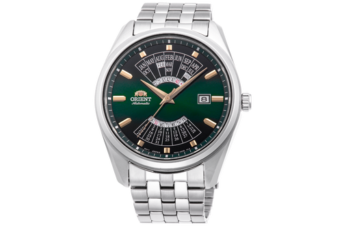 Orient Multi-Year Calendar RA-BA0002E10B sport watch silver green